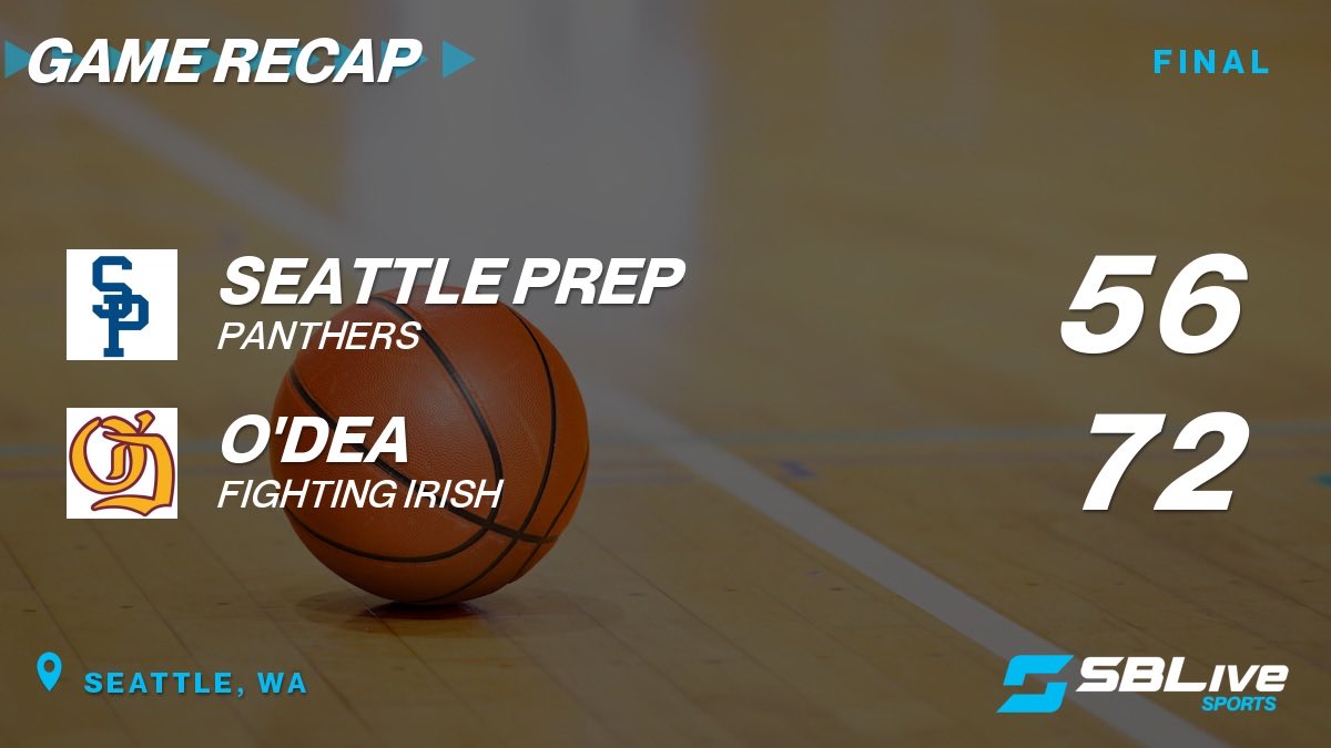 Seattle Prep 56 - O'Dea 72 final scorebooklive.com/washington/bas…