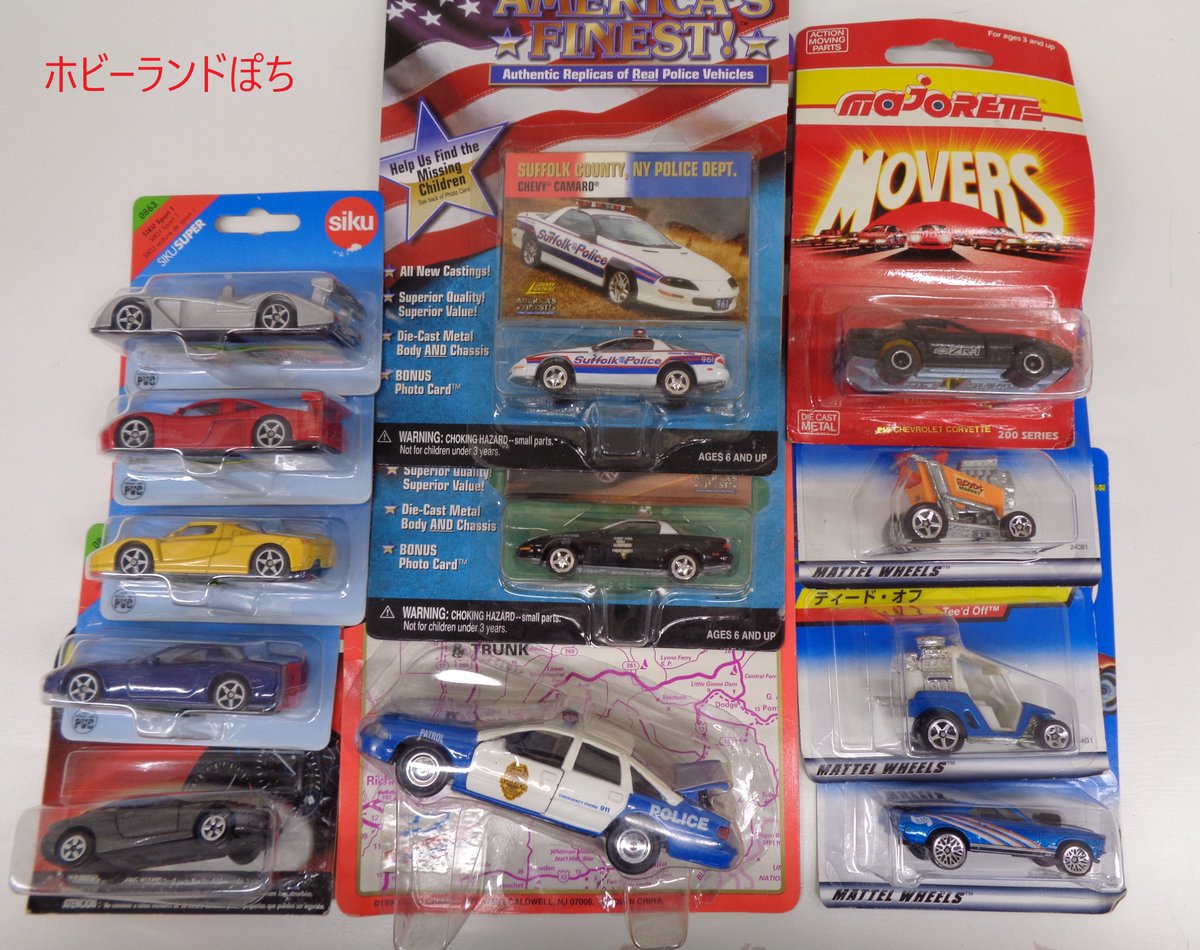 pochi_toys's tweet photo. 【日本橋２号店】🤓
🚙新入荷情報🚙
優美なフォルム✨の「ブガッティ」、パワフルボディ💪の「サリーン」の1/18スケールリアルモデルを始め、1/72 REAL-X ポルシェ12種 コンプリートセットや海外製レトロミニカー多数入荷！コレクションしやすく、見た目にも楽しいのが魅力(^^♪
#ホビーランドぽち https://t.co/ttbzKJvaJ4