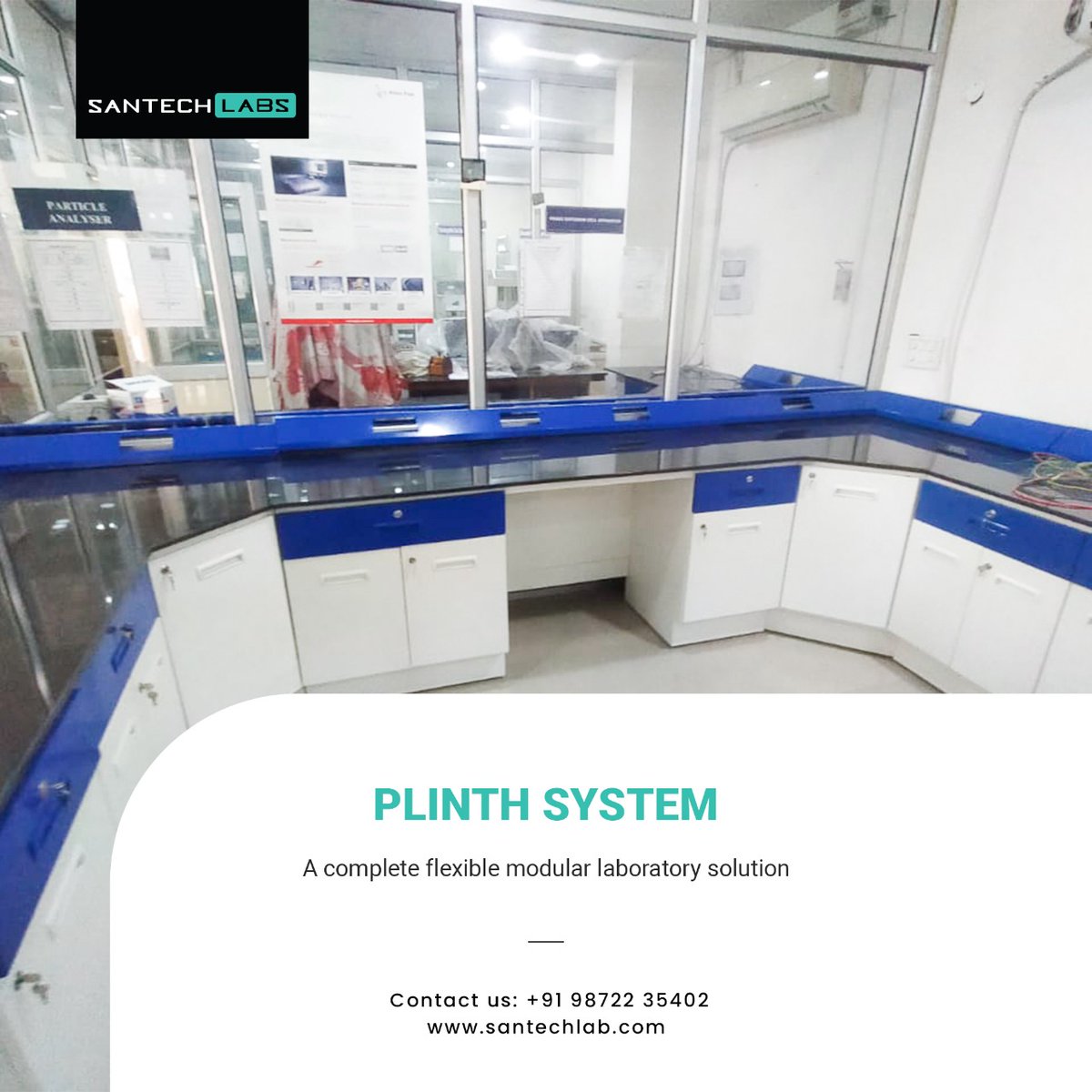 santechlabs's tweet image. The #PlinthSystem is a reliable fixed-storage cabinetry line with exceptional construction. It is a common and widely used system in #laboratories across industries. 

#santech #labsfurniture #laboratoryequipment #modularlab #stainlesssteelequipments #labspace #santechlab