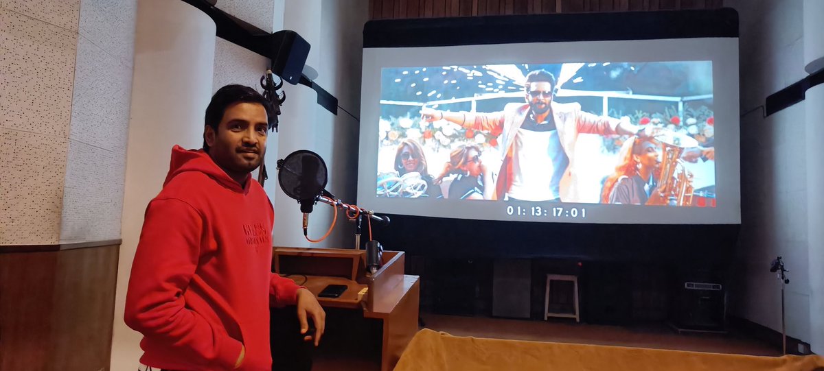 iamsanthanam's tweet photo. Dear family, 
On this auspicious day I would like to announce that after the overwhelming response for dhilluku dhuddu 1 and 2, we have  successfully completed another horror comedy movie on a tremendously scale to entertain you. 
Dubbing starts from today!!!
⁦ https://t.co/HQKmCQAs5O