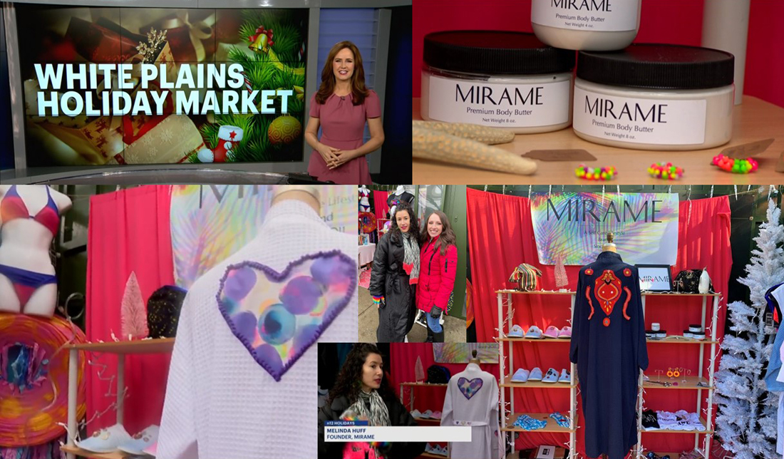 Mirameswim's tweet photo. Thank you to @News12WC and @SCrawfordTV for this wonderful story on the White Plains Winterfest Downtown Holiday Market.
https://t.co/GiBqpamiad
#shoplocal #whiteplains #localmakers #womenowned #madeinwestchester #activewear #fashion #giftables #wellness #skincare https://t.co/65iyPcO8am