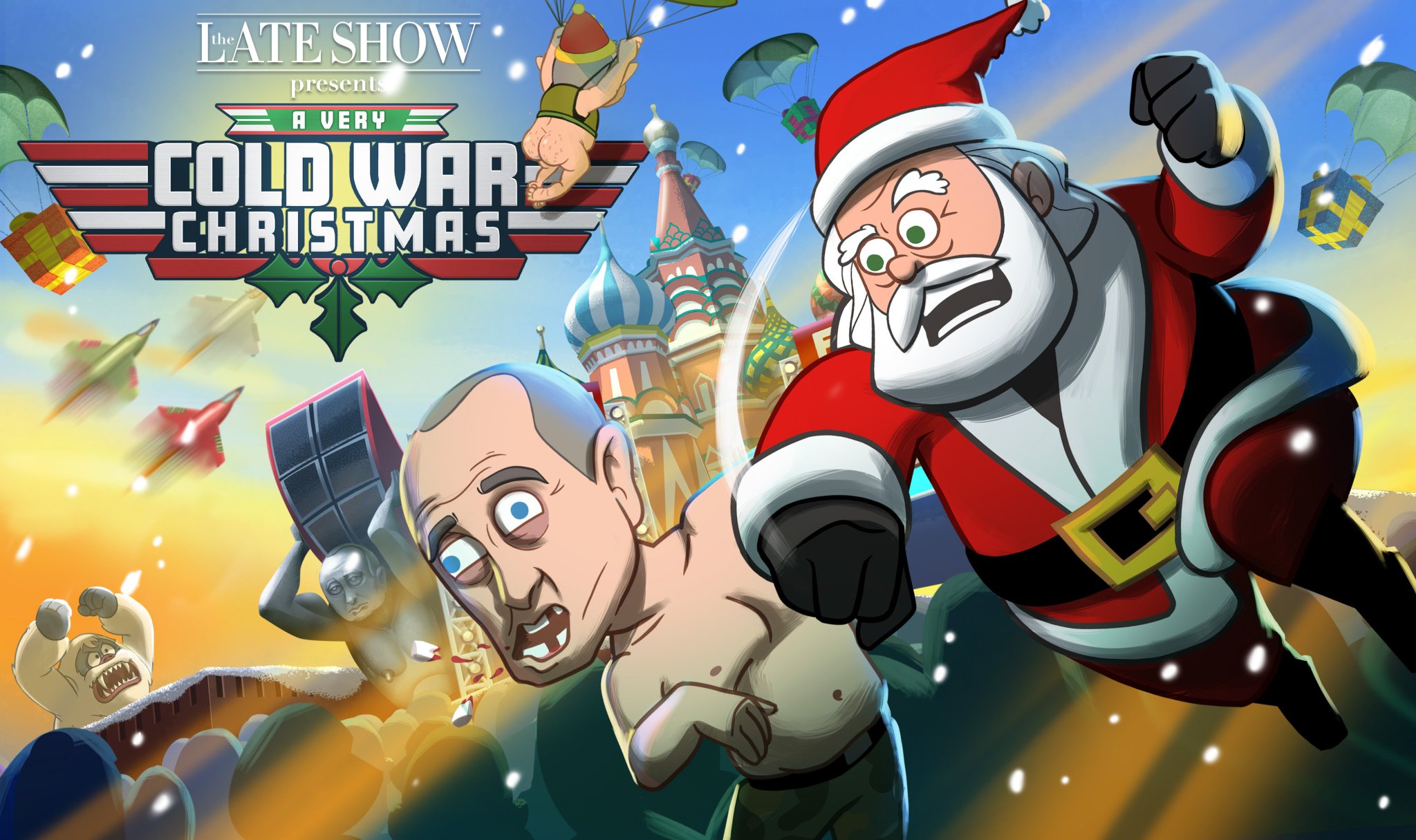 The Late Show on Twitter "Presenting... "A Very Cold War Christmas