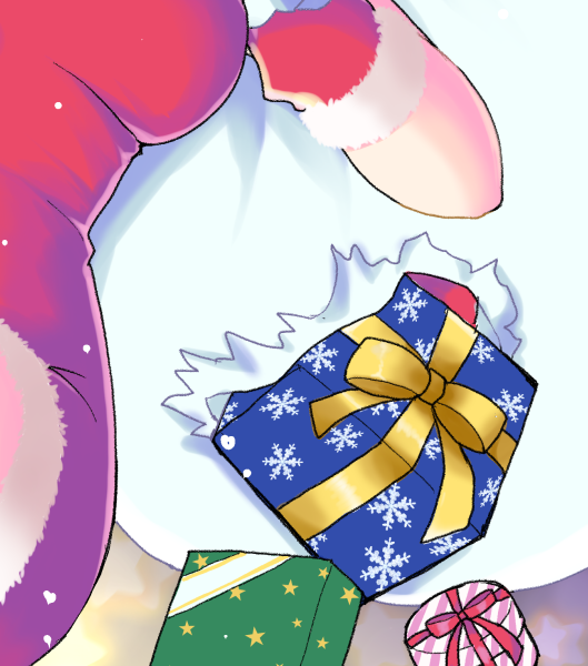 カンナ「私も特典で似た感じの絵を描いたので笑ってしまったw>RT カンナサンタもエルマサ」|カザマアヤミ@エルマのOL日記連載中のイラスト