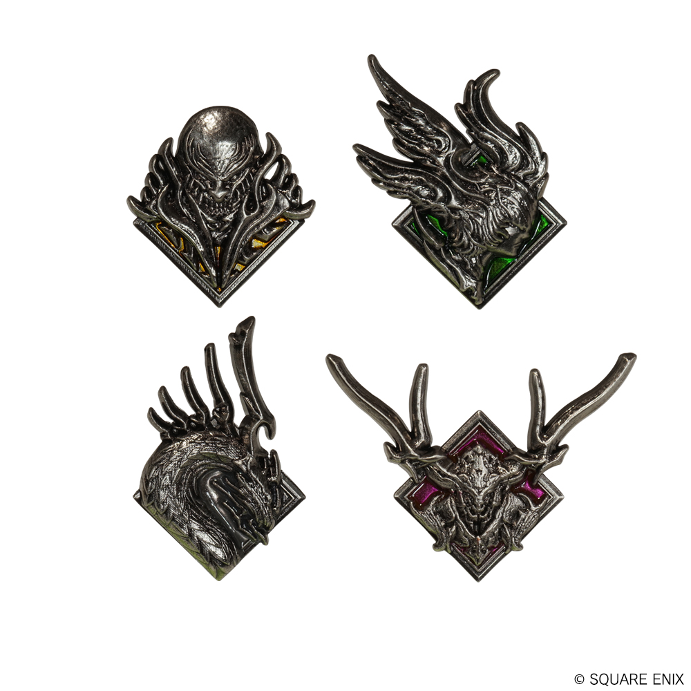 即日発送・新品 FF16召喚獣レリーフピンズコレクション | bashundhara