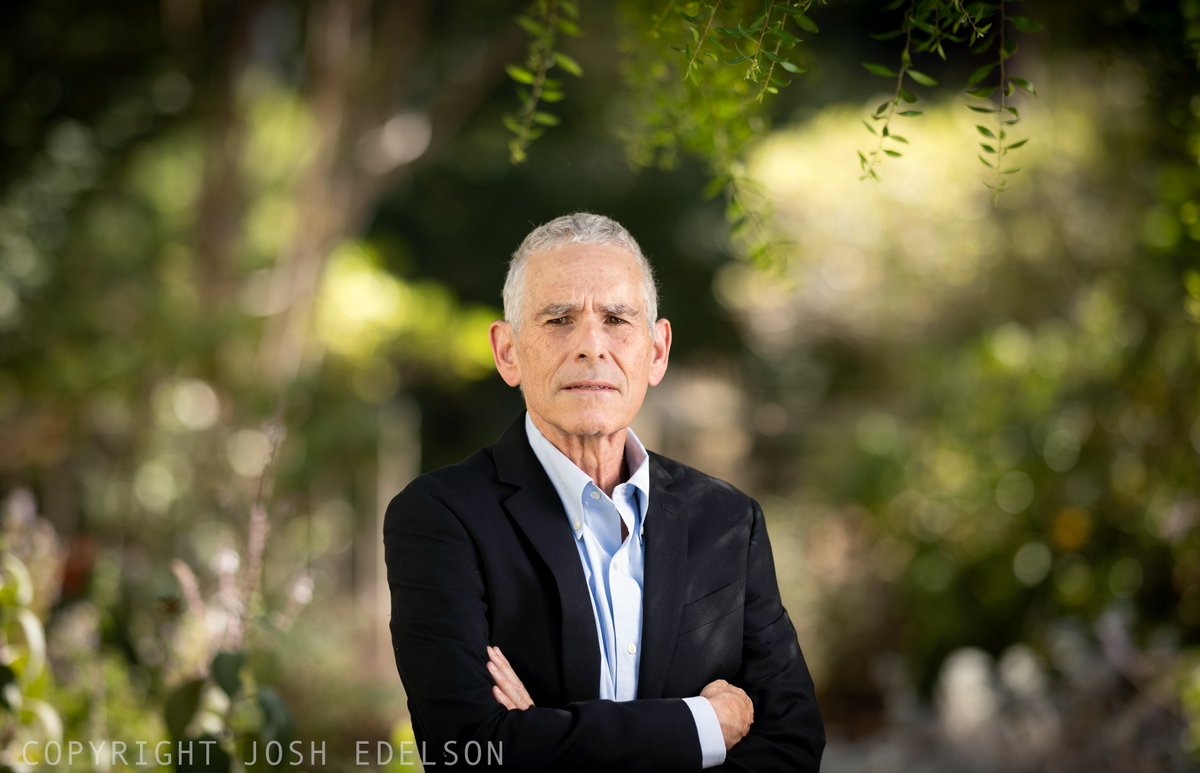 PORTRAIT: #FTX Founder Sam Bankman-Fried's father, Joe Bankman, at Stanford University last year for Los Angeles Times. Bankman-Fried’s father teaches tax law at Stanford Law School and is under scrutiny for his connection to his son’s crypto business. (Copyright Josh Edelson)