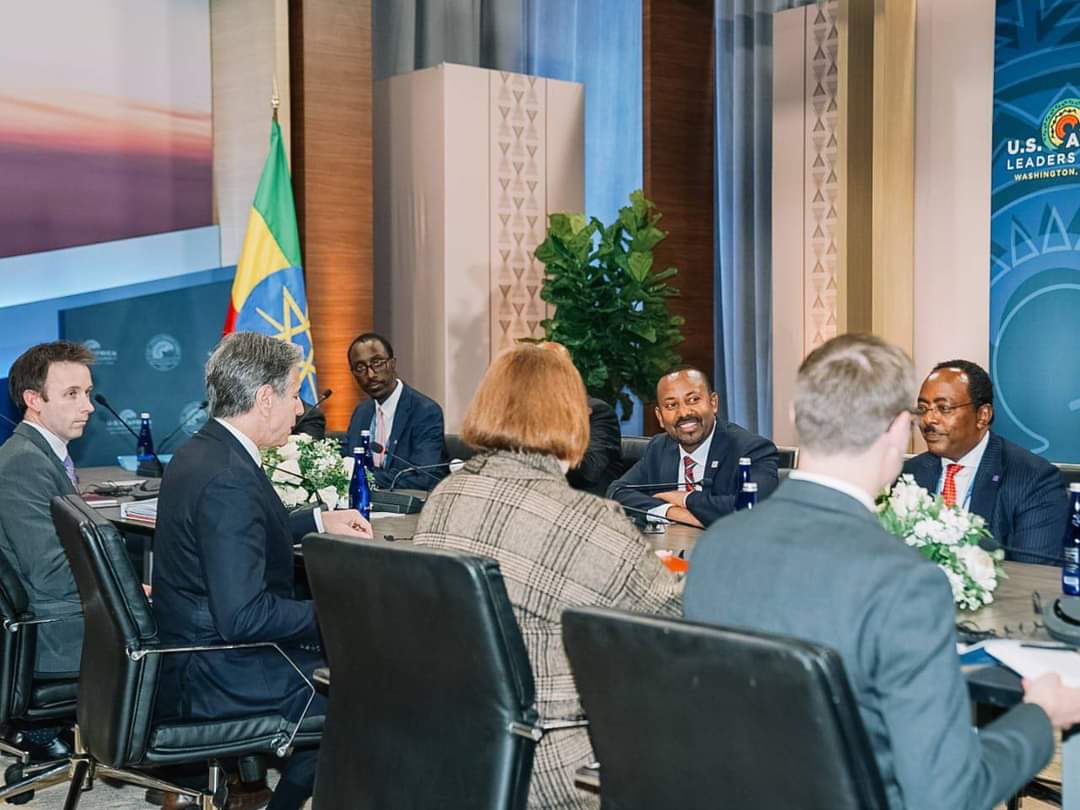 PM Abiy met  &amp; held productive discussion with Secretary Antony Blinken.Enumerated the Genesis and progress of the ongoing reform. Expressed GOE's resolve to stay committed for peace  agreenent.Stressed the need to resetting ties &amp; partnership with USA.
