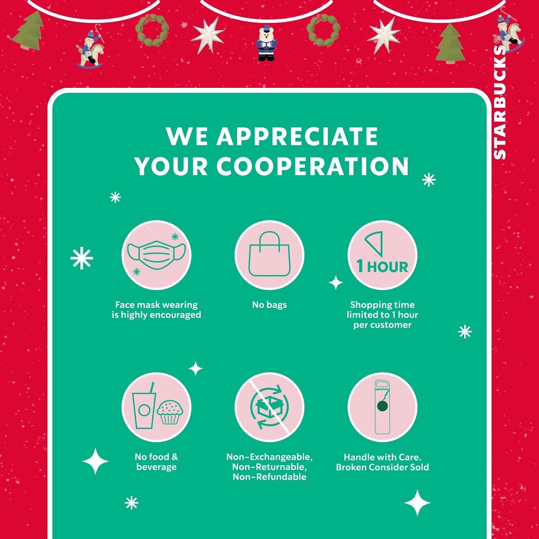 SbuxIndonesia's tweet photo. COME N GET IT OBRAL MERCH STARBUCKS SPESIAL AKHIR TAHUN! 🎉

Inilah saatnya untuk dapetin merch favoritmu dengan datang ke 58th Floor Sahid Sudirman Center, Jakarta! 🤗

Make sure you're already reserve before you come, let's hunt the original one now💚 https://t.co/z5rRoLTPd0