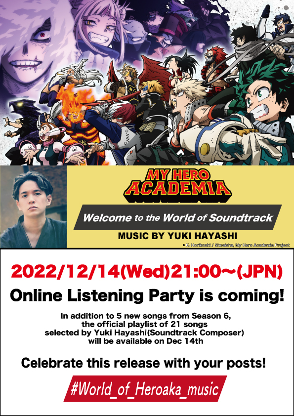 My Hero Academia Season 5 Soundtrack Available Now