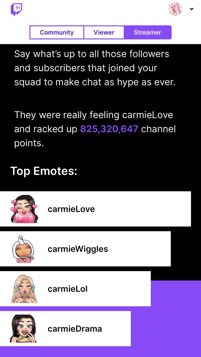 carmie ʚ♡ɞ on Twitter "thanks for watching and chatting with me💗💞 a