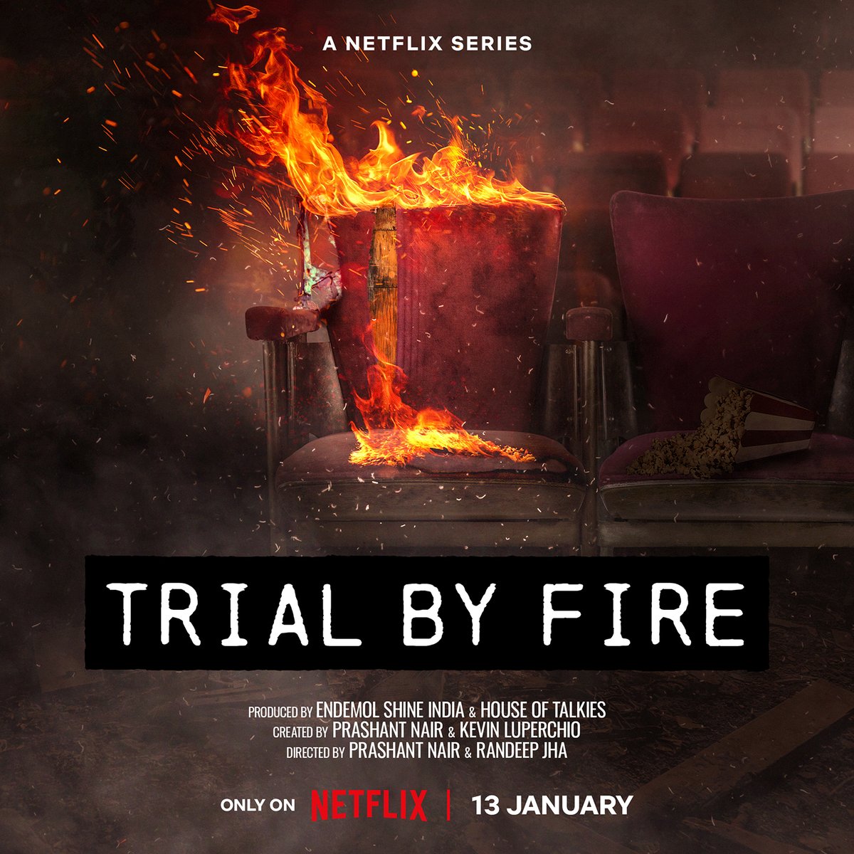 Catch the difficult yet resilient journey of two parents - Neelam and Shekhar Krishnamoorthy, seeking justice over the last two decades, in #TrialByFire on 13th January.