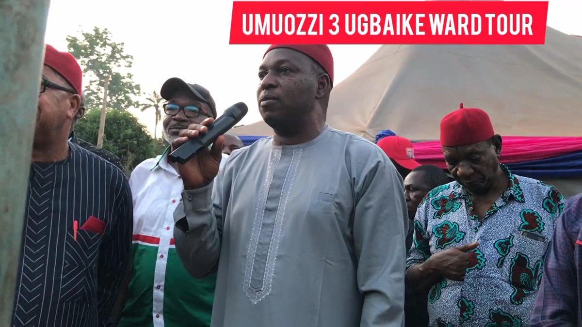 cjedeoga's tweet photo. Hon. Barr Chijioke Jonathan Edeoga, the Labour Party Gubernatorial Candidate continues his Ward Campaign Tour by visiting Umuozzi Ward 3 in IGBO EZE NORTH LGA of Enugu State. Date December 13, 2022
Please see attached picture and video
https://t.co/GbI1Y5dYzJ https://t.co/PQfQbbj3Bo