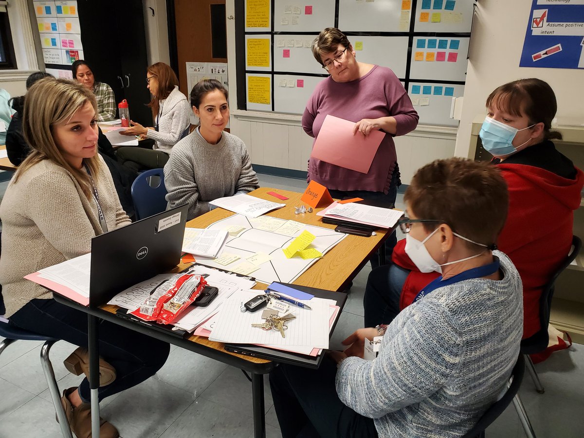 GenzMelissa's tweet photo. Garfield teachers going deeper with Academic Teaming &amp; Close Reading! @BarbiChisholm @thomps_michelle @sdu46 https://t.co/InOMHJlghy