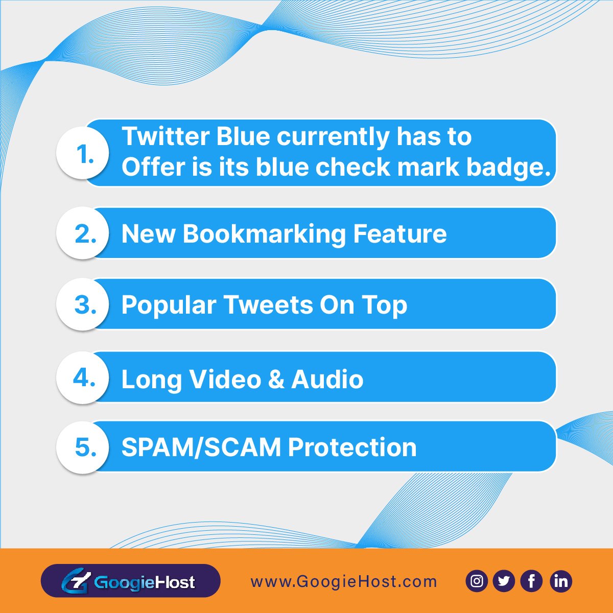 GoogieHost's tweet image. What is Twitter Blue?

@googiehost #googiehost #twitterblueroom #twitterblue #twitterbkuetick #twitterupdate #twitterupdates #twitterupdatesbts #twitterupdatebts #elonmusk #elonmuskquotes #elonmuskmemes #elonmusknews #elonmuskisagenius #elonmuskmotivation #elonmusktweets #ELON
