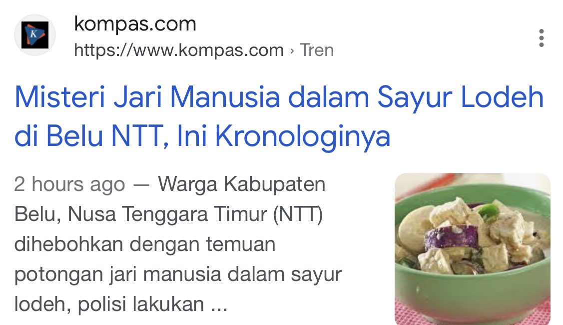 nessiejudge's tweet photo. Bayangin you're eating sayur lodeh peacefully sambil nonton youtube, terus gigit daging empuk empuk ternyata jempol manusia https://t.co/2wM5YO7iOO