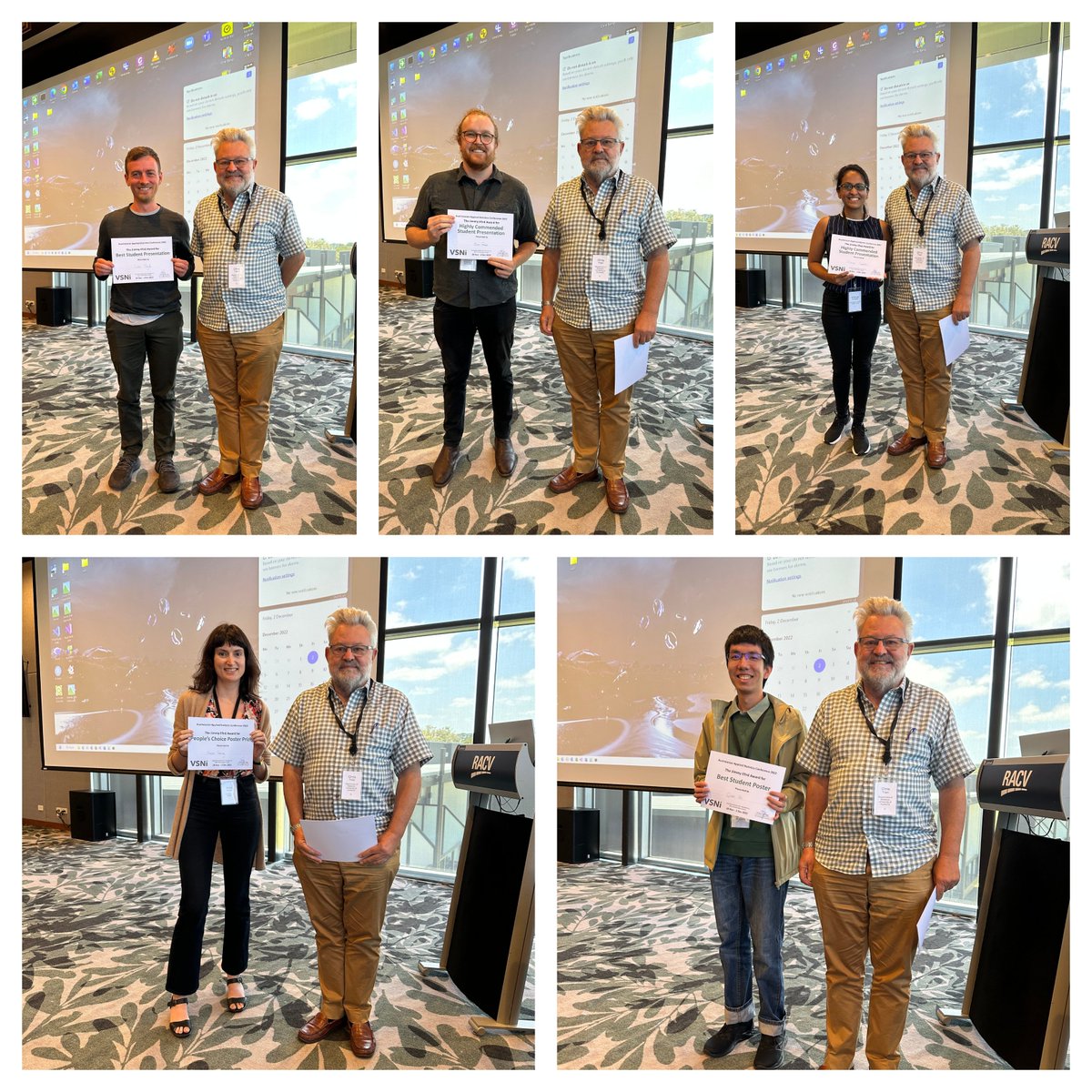 Emi Tanaka @emitanaka@fosstodon.org (@statsgen) on Twitter photo Congratulations to the People's Choice and Student Prize Winners for their talk or poster at AASC! š
- Luke <a href="/StatsUoA/">Department of Statistics, University of Auckland</a>
- Owen (@oforbes22) <a href="/QUTDataScience/">QUT Centre for Data Science</a>
- Vihanga (<a href="/V_gunadasa/">Vihanga Gunadasa</a>) @ARCDARECentre
- Annie <a href="/BiometryHub/">Biometry Hub</a>
- Quan (<a href="/quanvu_17/">Quan Vu</a>) <a href="/uowniasra/">UOW NIASRA</a>
aasc2022.netlify.app Congratulations to the People's Choice and Student Prize Winners for their talk or poster at AASC! š
- Luke <a href="/StatsUoA/">Department of Statistics, University of Auckland</a>
- Owen (@oforbes22) <a href="/QUTDataScience/">QUT Centre for Data Science</a>
- Vihanga (<a href="/V_gunadasa/">Vihanga Gunadasa</a>) @ARCDARECentre
- Annie <a href="/BiometryHub/">Biometry Hub</a>
- Quan (<a href="/quanvu_17/">Quan Vu</a>) <a href="/uowniasra/">UOW NIASRA</a>
aasc2022.netlify.app