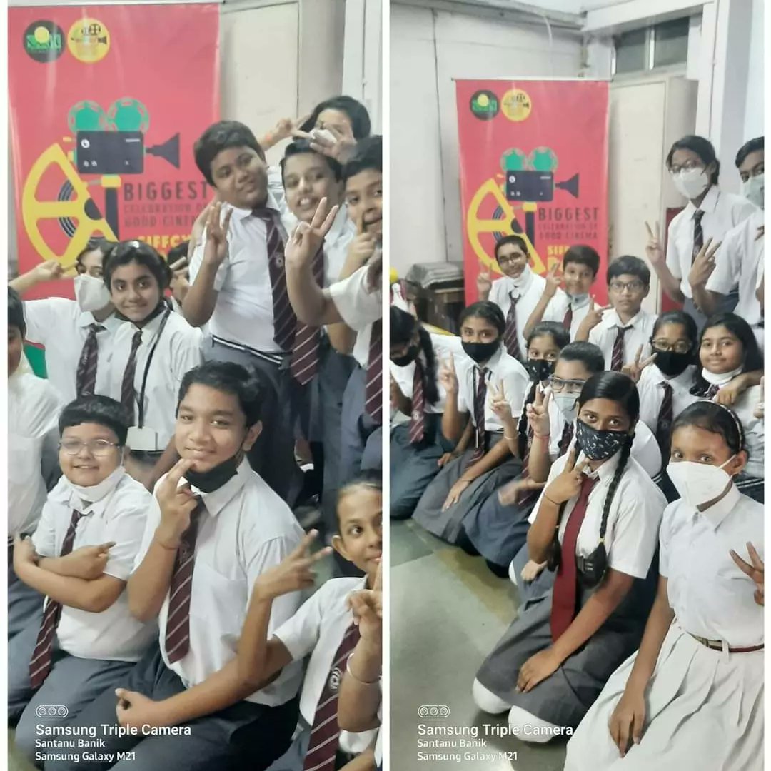 siffcy's tweet photo. We would like to thank The Modern Academy,Kolkata for their support,cooperation & encouragement towards using meaningful films as an educational tools through SIFFCY@SCHOOLS the outreach program of @siffcy
#SIFFCY
#ChildForChild #SiffcyAtSchool #medialiteracy
@smilefoundation https://t.co/PxXCzhW9ou