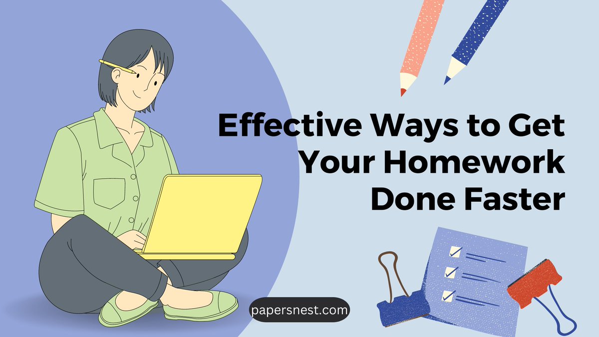 PapersNest's tweet image. Homework is a great way for your professors to assess how well you understand the coursework and identify areas of weakness. Nonetheless, it can be overwhelming, frustrating, and consume a lot of time... continue reading papersnest.com/blog/effective…