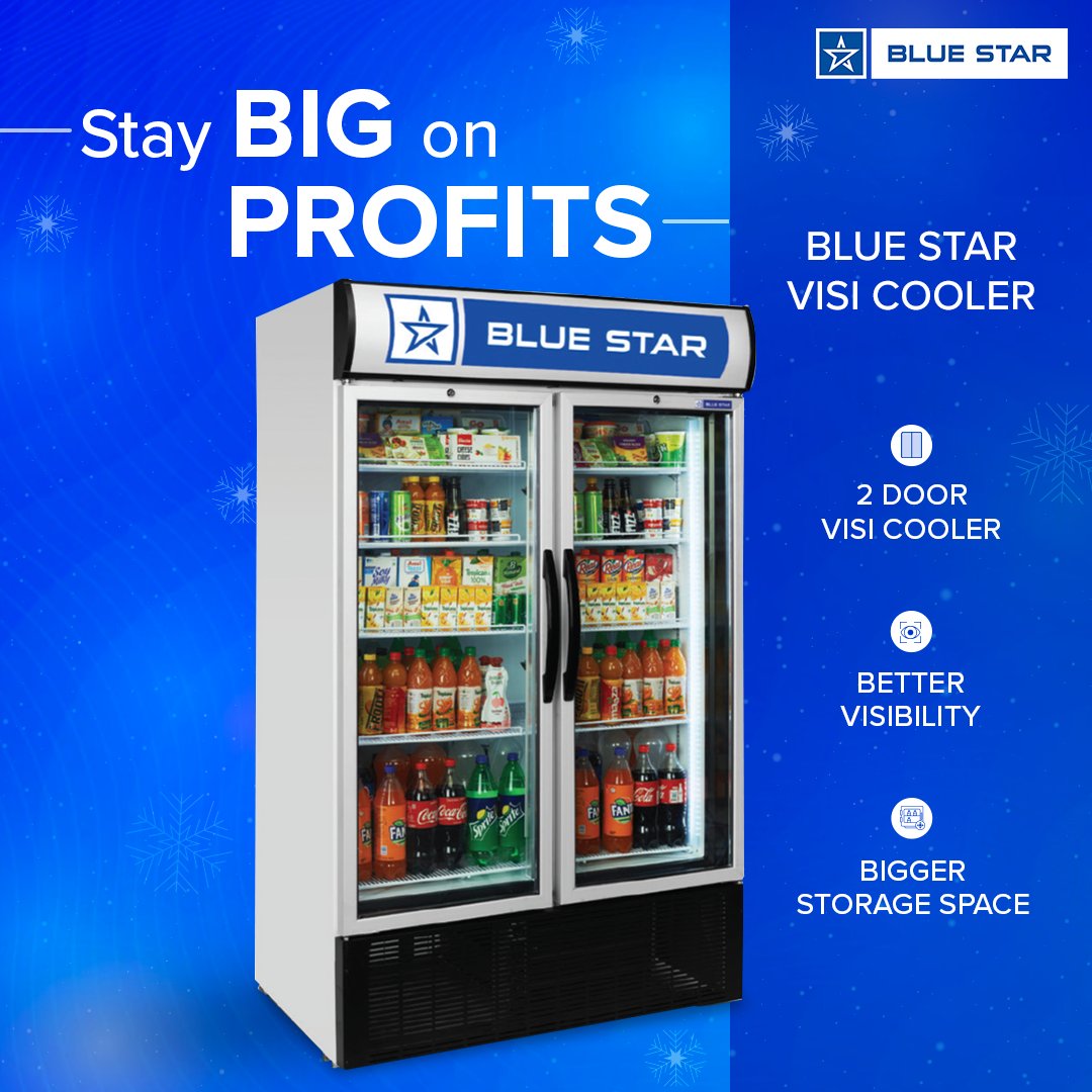 blue star cooling fridge