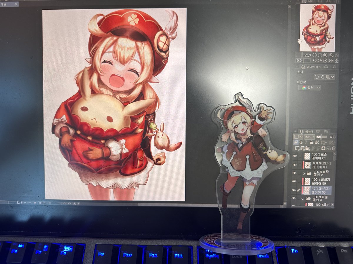 クレー(原神) 「#原神 #お前ら原神の最初の推し誰だよ クレーちゃんです! 」|쿠마🐻/くまのイラスト