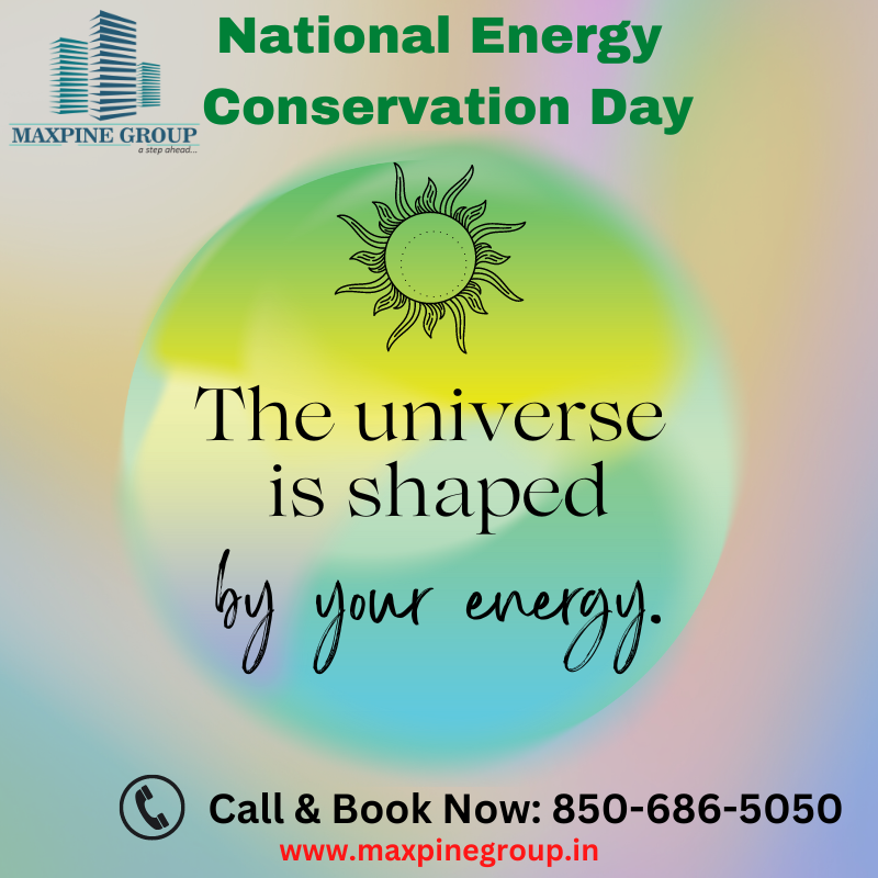 maxpinedevloper's tweet photo. On National Energy Conservation Day, Let's all pledge to use energy judiciously, ensure zero wastage and spread awareness on the importance of energy conservation. #NationalEnergyConservationDay
For Book Your Premium Plots &amp; Farmhouse Land Call Now: 850-686-5050 https://t.co/OJ6Nf2XMpC