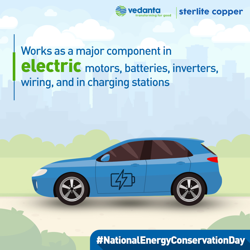 sterlite_copper's tweet photo. Renewable energy sources provide nearly a quarter of the world’s power, and copper plays an important role in making it as efficient as possible with minimal impact on the environment. https://t.co/pC6rRZnQD3