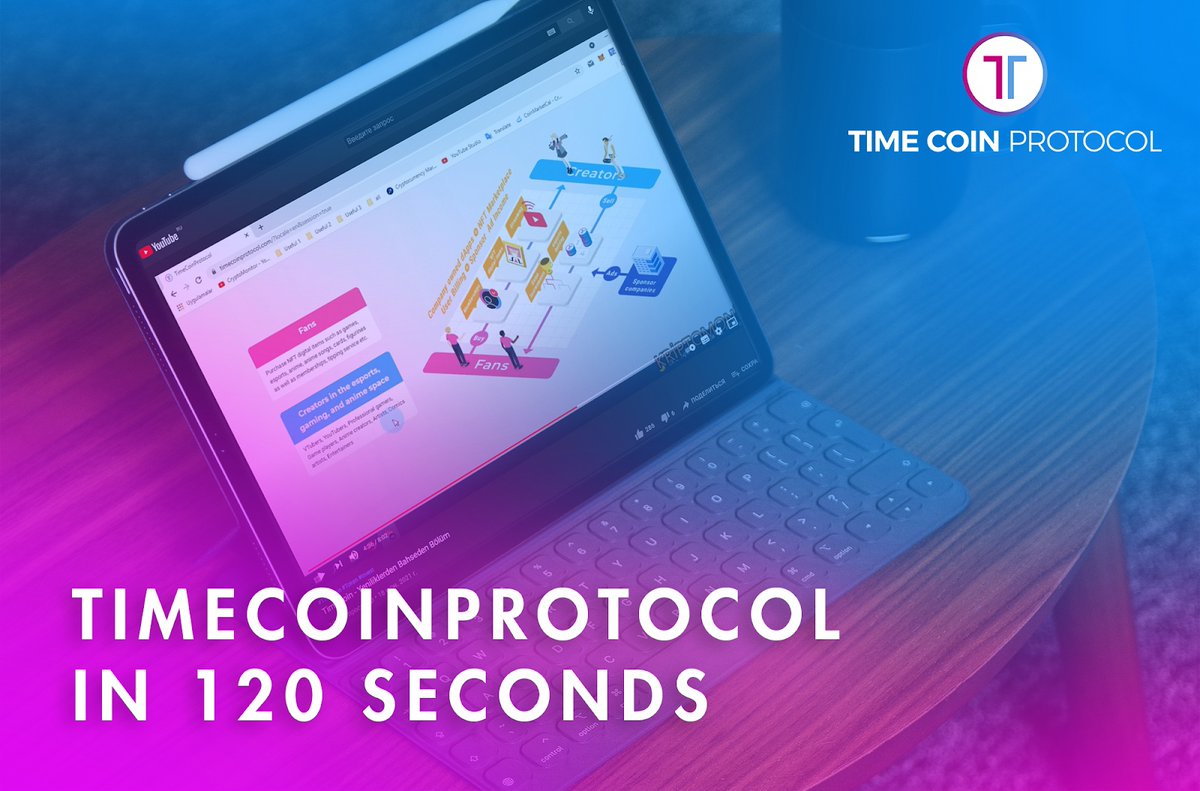 _TimeCoin_'s tweet image. 📣TimeCoinProtocol in 120 seconds

💭Want to learn more? Watch the video now!
youtube.com/watch?v=_0MVP2…  

#cryptocurrency #blockchaintechnology #blockchain #sharing_economy #TimeCoinProtocol