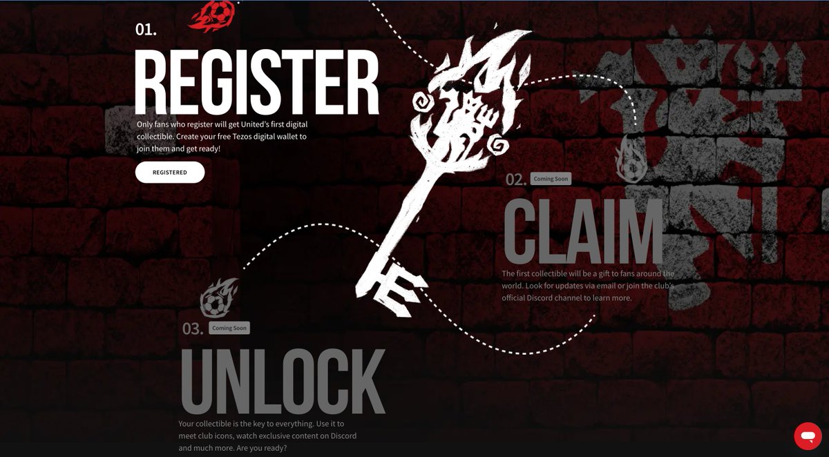 ⚽️ <a href="/ManUtd/">Manchester United</a> x <a href="/tezos/">Tezos</a> Get 1 Free NFT ⚽️

Create a free #Tezos digital wallet &amp; join the campaign:

👉collectibles.manutd.com

Only users who register will get United’s first #NFT 🔥

Keep an eye on your mailbox or their discord 🏴‍☠️

#AirdropsCaptain #NFTs #ManUtd #NFTGiveaways #XTZ