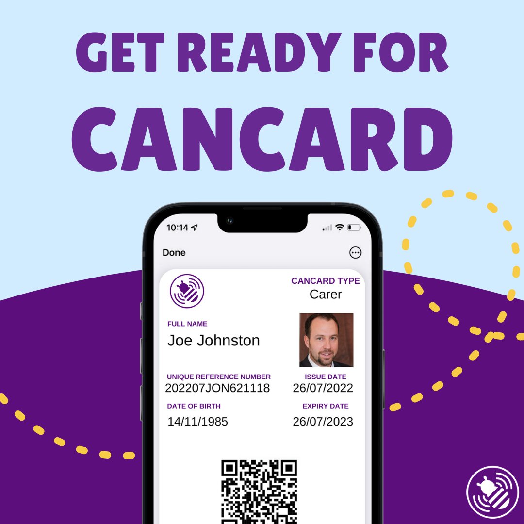 #Cancard is on its way, so get ready for easier access, #Digital confirmation of your #Disability or #Carer status, reduced stress upon arrival at venues and a more #Inclusive society. For more information, click the link below: beeaccessible.co.uk