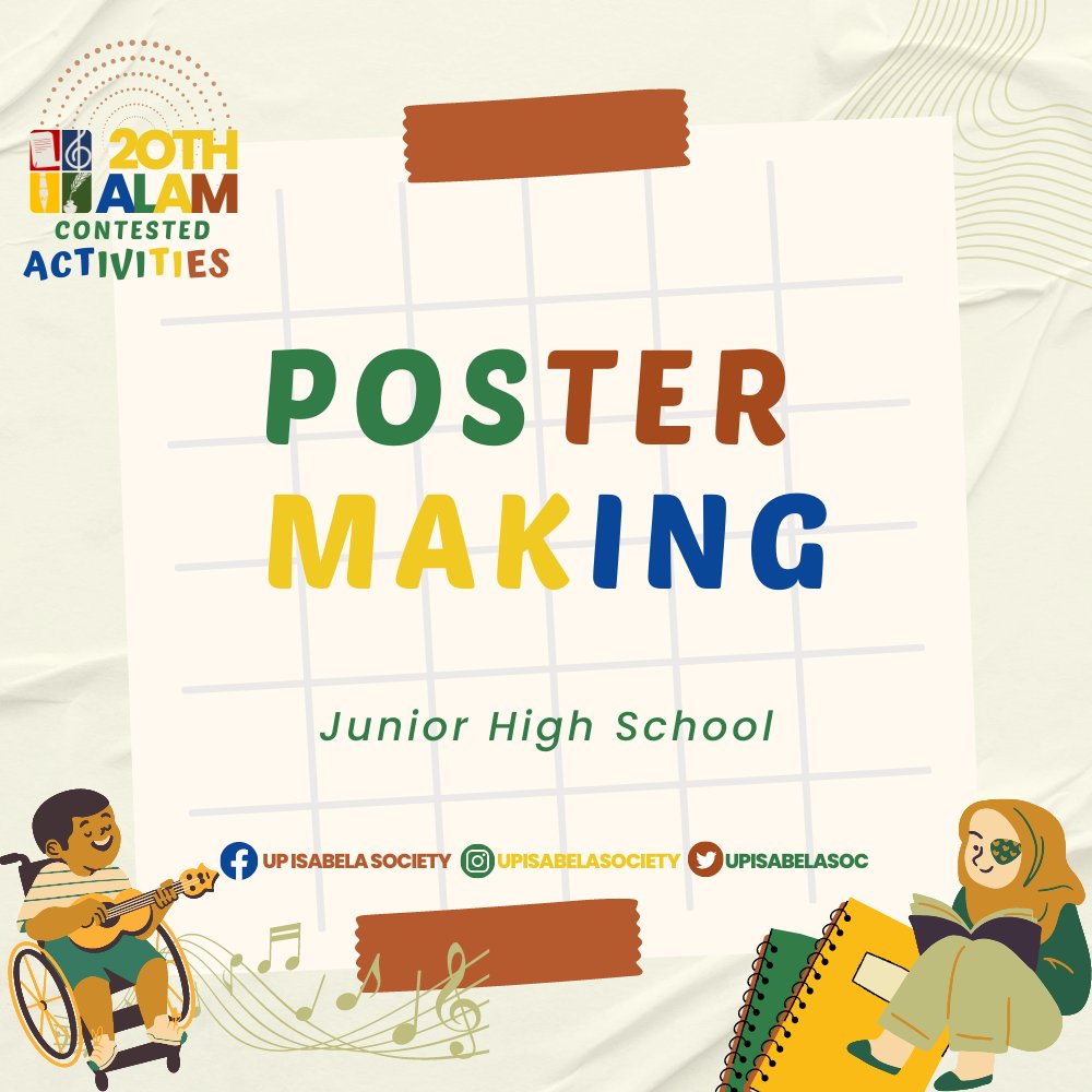 upisabelasoc's tweet photo. Taste the aroma  of knowledge, creativity, and awareness by joining UP Isabela Society's ALAM 2023 various contests and activities:

Youth Congress
Quiz Contest
Essay Writing
Impromptu Speaking
Poster Making
Slogan Making
Kultura Pakilala
Sayawit https://t.co/siKEifvLyy