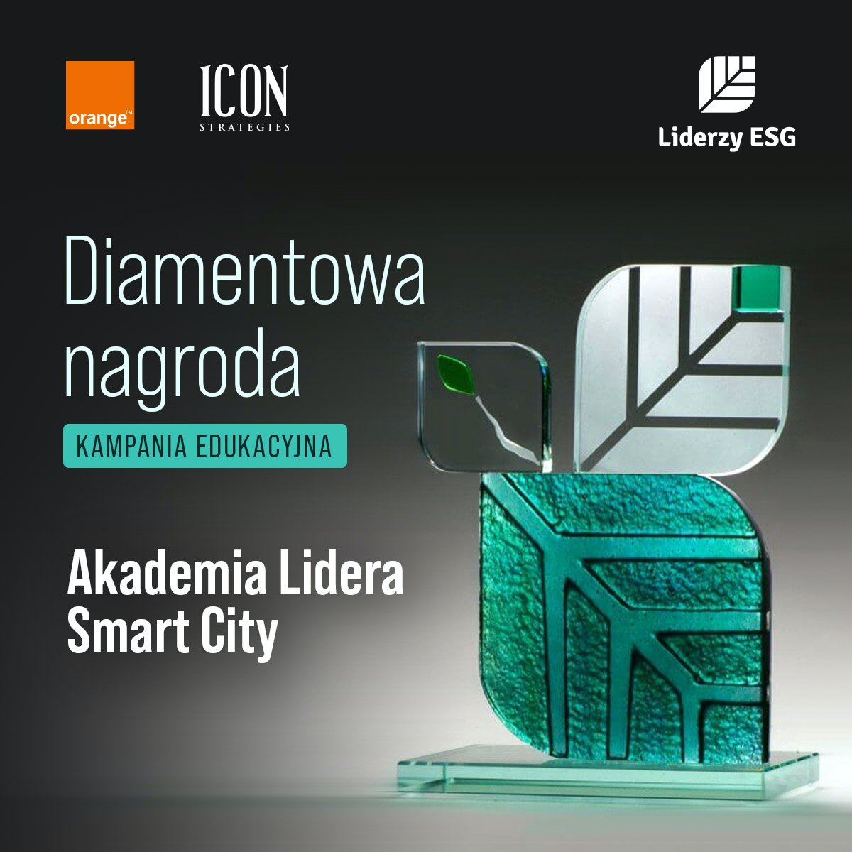 #LiderzyESG 2022. Diamentowa nagroda dla Akademii Lidera Smart City @Orange_Polska