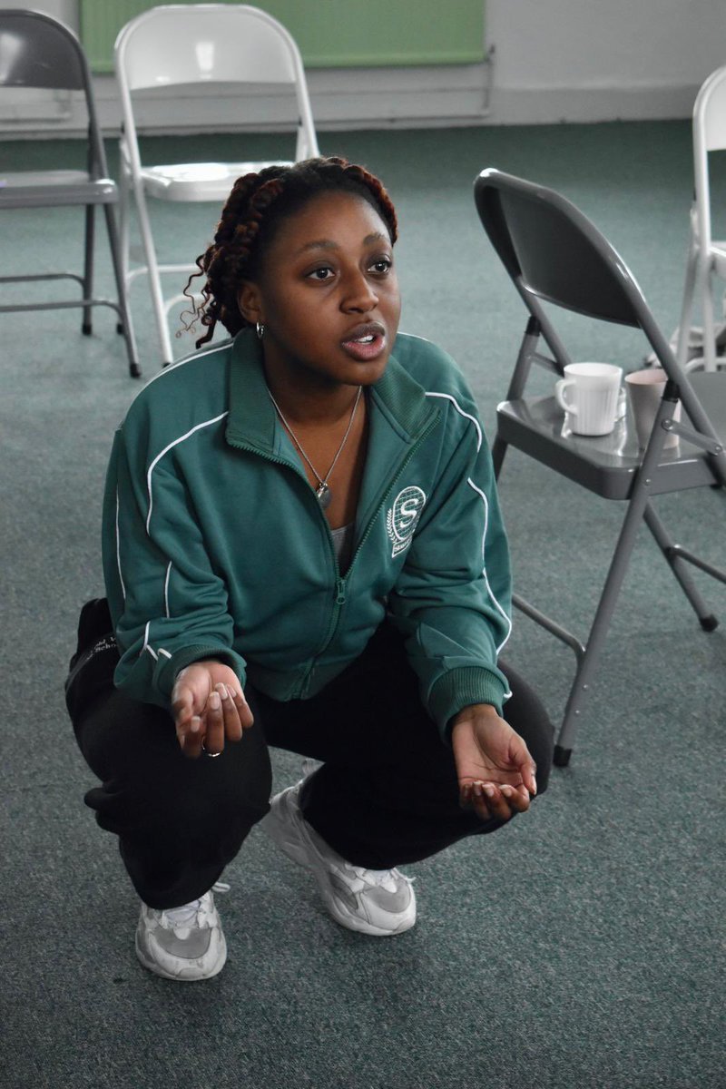 insta saw it first 😉follow us for bts 
🚨NEW REHEARSAL PICS🚨
We're so excited to welcome you to <a href="/thepleasance/">Pleasance</a> this weekend for our production of 'A Pigment of Your Imagination' Friday is sold out but don't worry we still have tickets available for Saturday!! Link in bio to book