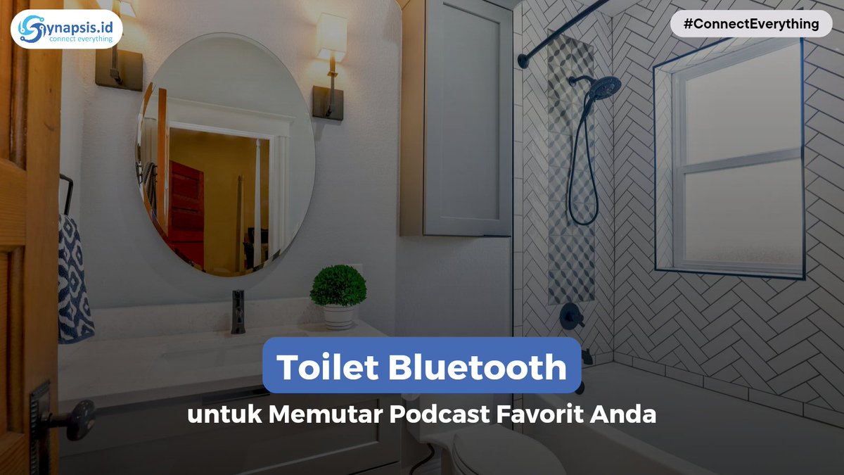 synapsisid's tweet photo. Kini muncul kembali loh toilet berbasis IoT yang dapat memutar podcast di kamar mandi. Seperti apa fitur-fiturnya, yuk simak pembahasannya di artikel berikut!

https://t.co/YTf51zaT8w

#InternetOfThings #IoT #IntelligentToilet #ArtificialIntelligence #Podcast #ConnectEverything https://t.co/2uKxDobAZW