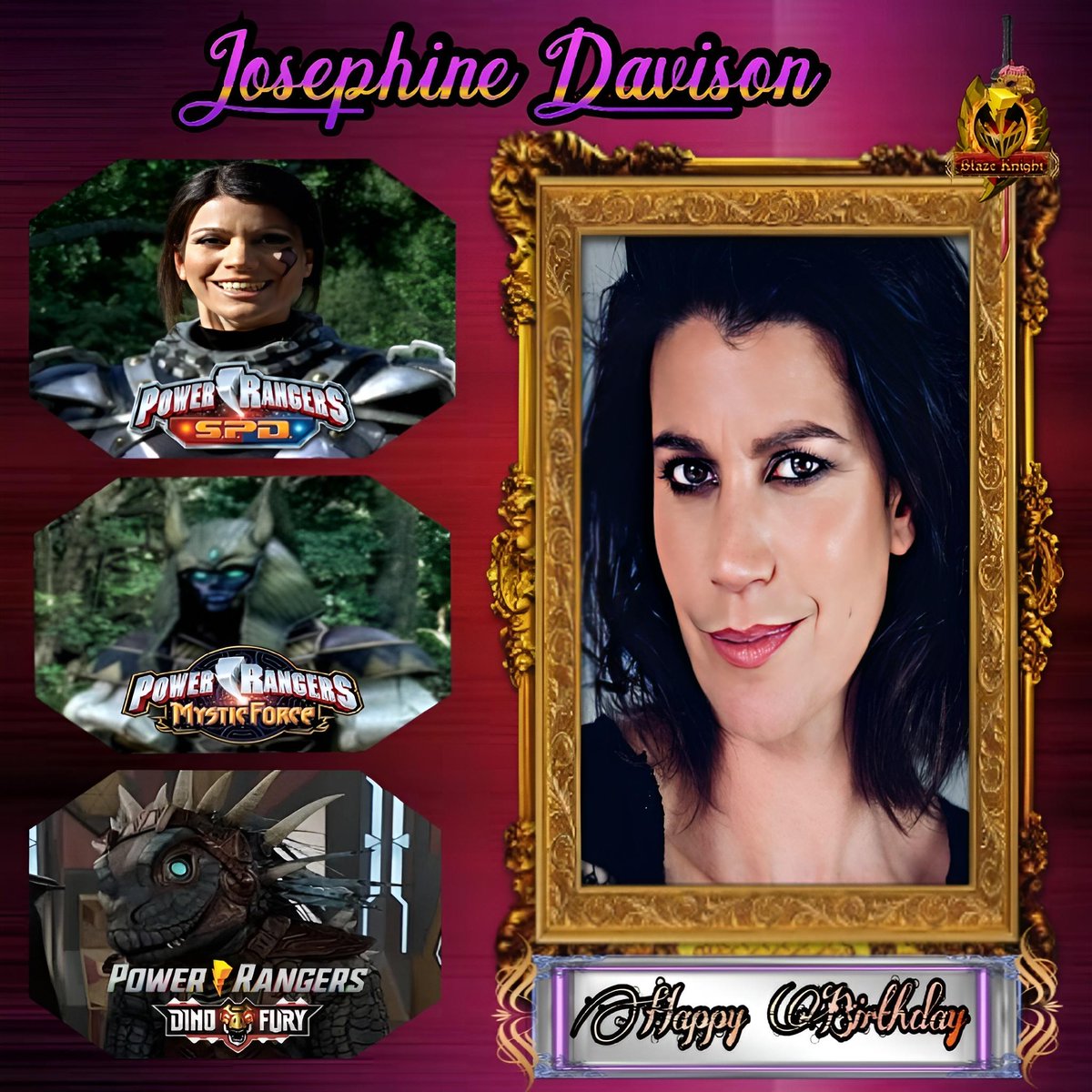 Blaze_Knight95's tweet photo. Triple Happy Morphinominal Birthday to:
#JosephineDavinson (Morgana, Itassis and Solon)
#ArchieKao (Kai/Blue Galaxy Ranger)
#RyanCarter (Heckyl/Dark Ranger/Snide)
Lots of blessings and may the power protect them all always.🙏⚡✨ https://t.co/u0oh78VxmR