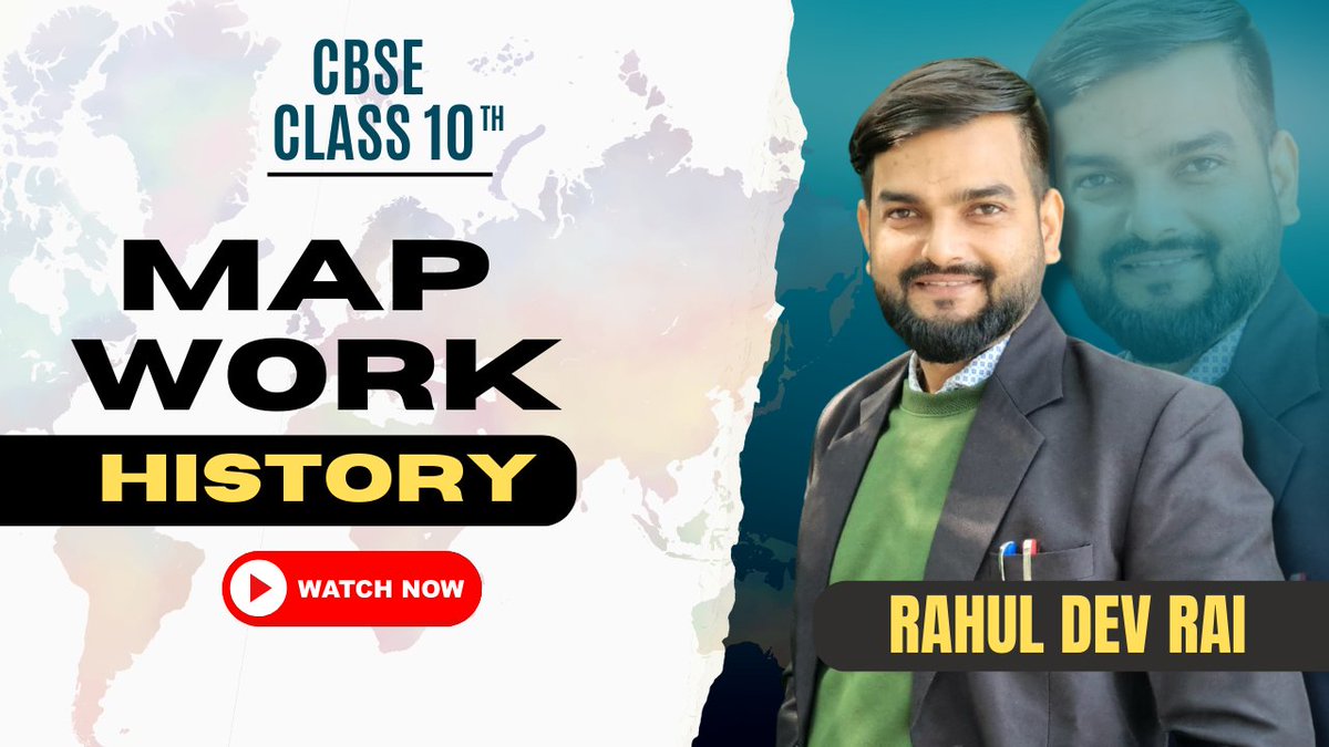 RahulDev5's tweet image. MapWork
#SocialScience
#History 
#2Marks
#Class-10th
#PreBoardExam/#BoardExam 
   👇👇
youtu.be/cxHS6B5wR7g

इस वीडियो को ध्यान से देखें और सुने। 
Like,share,comment and #SubscribeNow 
Thank you 
@SCERT2021
@BRP_Sanjay 
@AlokMishra1206 
@Rameshmorwal2
@JajoriaNeetu