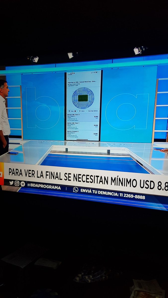 HoracioRomanQu1's tweet photo. @norbertodupesso Hola chicos tema viajes carísimos recién sacaron cuenta cuanto te sale ir por 2 días 8000 dólares i si conseguís entradas las más caras que te dan de comer 9000 dólares más baratas de reventa 4000 dólares https://t.co/cTU5B3V3KR