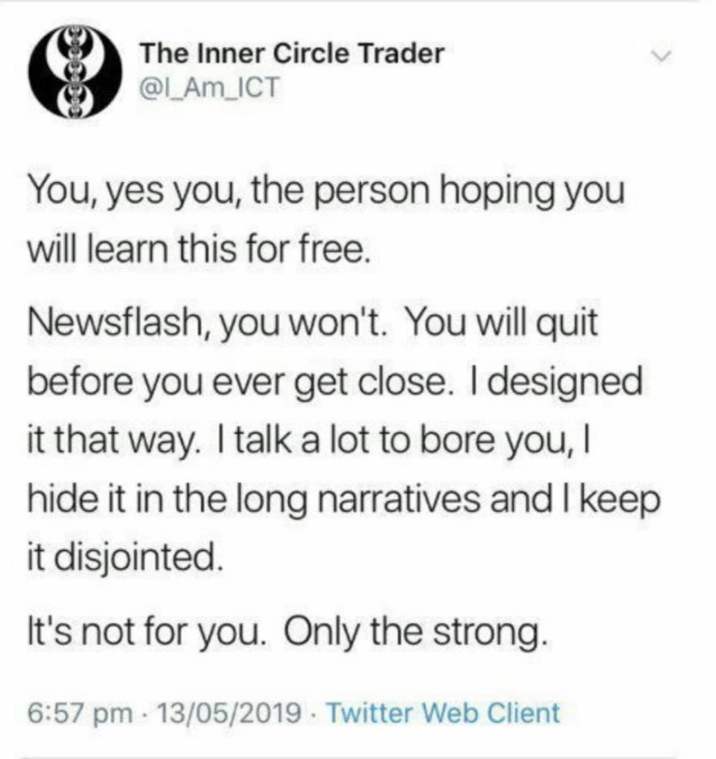 daytradingrauf's tweet photo. Realist tweet you’ll ever read, this isn’t for every one &amp; isn’t for the any one who wants it handed to them on a plate. https://t.co/ToB2sKL8i1