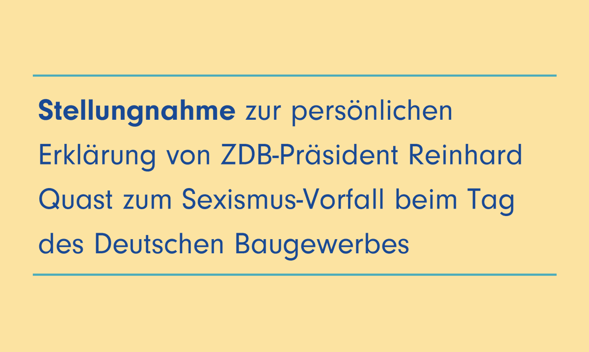 FiF_initiative's tweet photo. Nach der Entschuldigung von ZDB-Präsident Reinhard Quast nehmen wir dazu Stellung und haben dem Verband ein Gespräch angeboten, um sich mit den strukturellen u. kulturellen Ursachen des Vorfalls auseinanderzusetzen. https://t.co/SHhcu1aiR6
 #TimeforChange #Kulturwandel #NoSexism https://t.co/qQFkxhFDD2