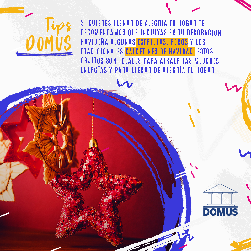 inmodomus's tweet photo. ✳Hay una gran variedad de #adornos que son tradicionales en esta época del año 🎄 y alguno de estos nos ayudan para atraer la buena suerte como las #estrellas 🌟, los #renos 🦌 o los tradicionales #calcetinesdenavidad 🧦

#InmobiliariaDOMUS #TipsDOMUS #España #decoraciónhogar https://t.co/qLm52CuAjx