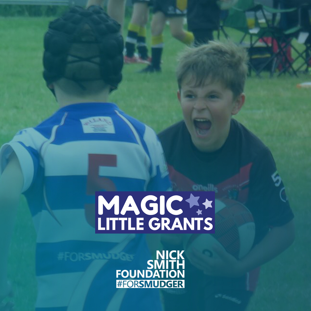 The Nick Smith Foundation (@forsmudger) on Twitter photo We would like to say a huge thank you to <a href="/postcodelottery/">Postcode Lottery</a> players for their continued support of our work through <a href="/Localgiving/">Localgiving</a>’s #MagicLittleGrants Fund.
It will be used for our efforts to encourage more young people to take up and love the sport Nick loved, rugby league 💙 We would like to say a huge thank you to <a href="/postcodelottery/">Postcode Lottery</a> players for their continued support of our work through <a href="/Localgiving/">Localgiving</a>’s #MagicLittleGrants Fund.
It will be used for our efforts to encourage more young people to take up and love the sport Nick loved, rugby league 💙