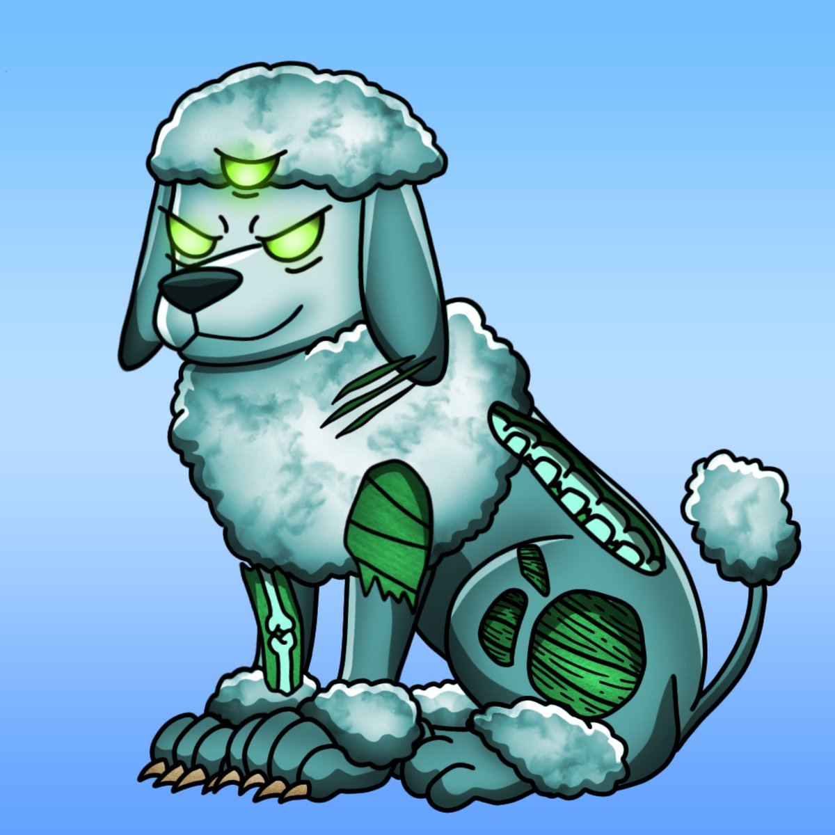 acedynamoCHW's tweet photo. @ZSCmultiverse @ZOMNFT Too many letters G-O-A-T
I've got the Dog, Cat & Bat of all #zompets https://t.co/w6FXAvep4s
