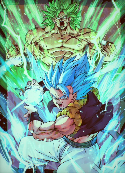 #ドラゴンボール超ブロリー4周年過去絵 
