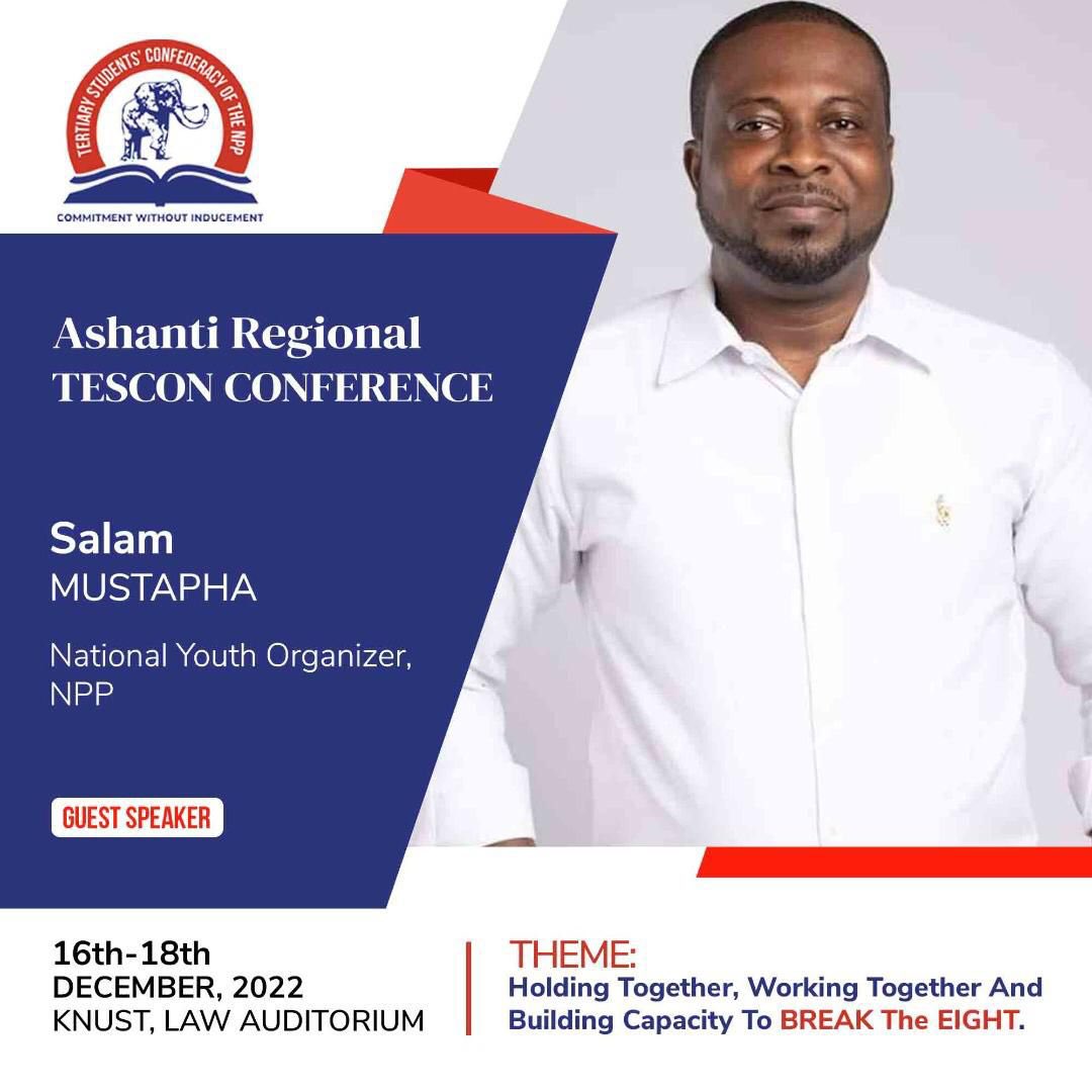 national_tescon's tweet photo. Meet our Youth Commander. The Ashanti Regional TESCON Conference. 

Holding Together, Working Together and Building Capacity to Break the EIGHT! https://t.co/3hPVdNvoNd