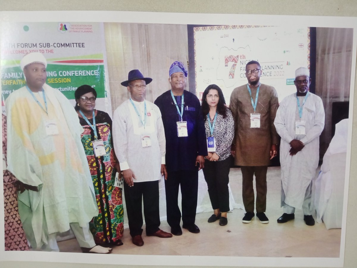 ARFHng's tweet photo. Prof. Oladapo Ladipo was at the Interfaith consultation forum during the 7th National Conference on Family Planning on Tuesday 13th December 2022 at Sandralia Hotel Abuja.
Theme: Journey to 2030: The Opportunities Ahead.
#nfpc2022
#familyplanning
#familyplanningconference
#arfh https://t.co/ZRMpNE8cVG