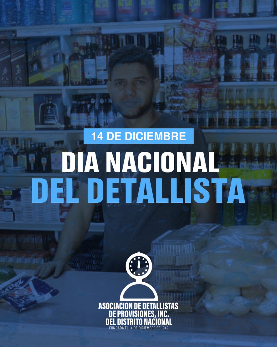 DonardTron87's tweet photo. Felicidades para todos los comerciantes detallistas a nivel nacional!!! #Comercio #Detallistas #Provisiones #Mipymes https://t.co/2cnXL8s1F0