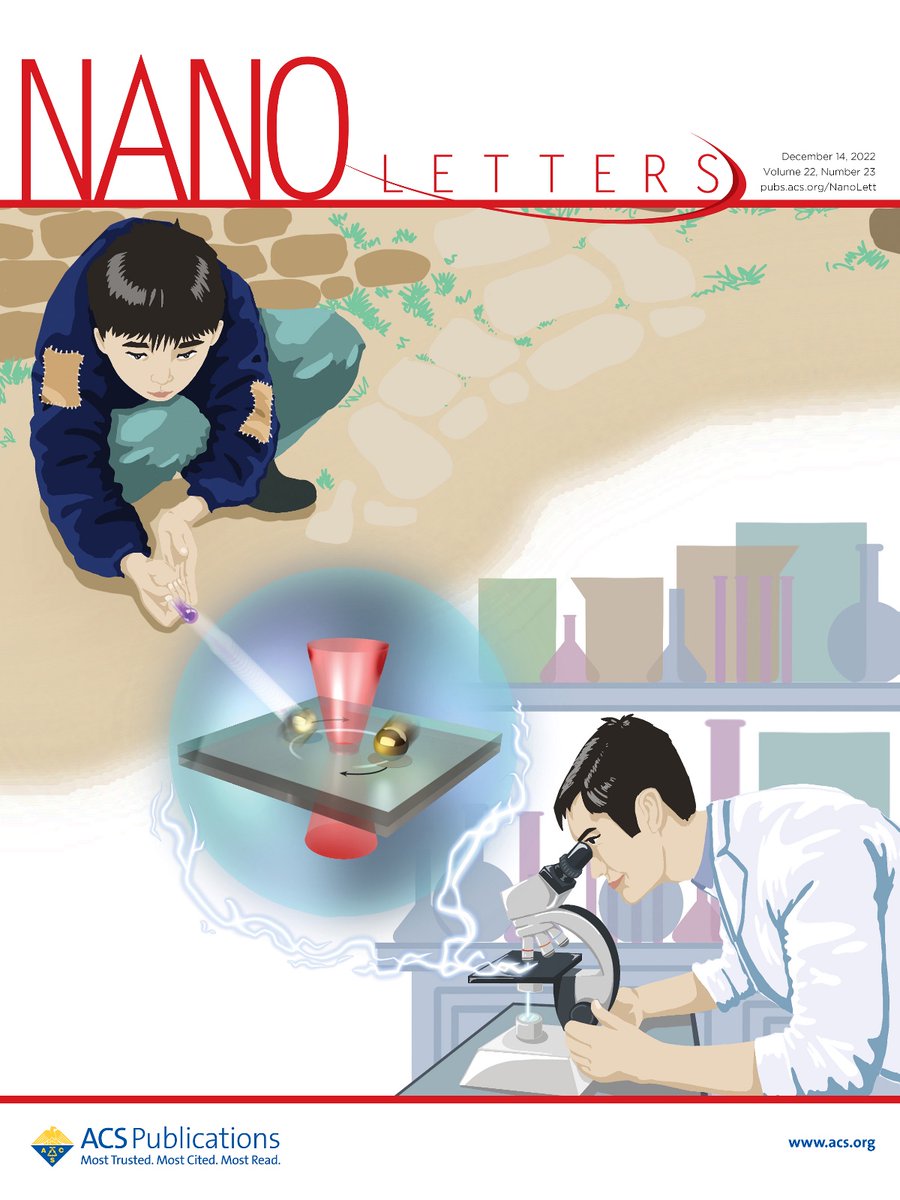The latest issue of Nano Letters is live! On the cover: "From Marble Games to Colloidal Nanomotors: The Journey of a First-Generation Student"    
Learn more: go.acs.org/398