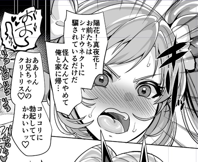 #兄魔法少女vs妹レズサキュバス怪人悪堕ちした身内に「一緒に帰ろう」って真剣に言ってみるけど1ミリも聞いてもらえないの好き 