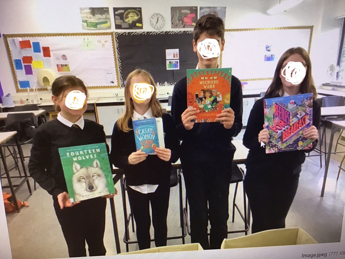 ghslibrary2014's tweet photo. @royalsociety #YoungSciBooks @GHSfalkirk 
Pupils in Graeme High school are really enjoying reading the shortlisted books for the Royal Society Young People's Book Prize https://t.co/8ouEOMa36R