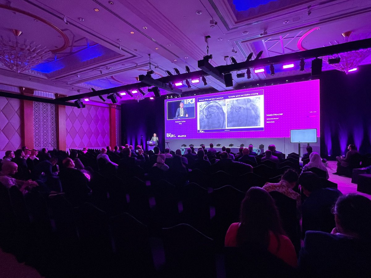 SandraFalc3's tweet photo. Great complex CTO session by Prof. @RobertoGarbo1 (Italy) explaining his clinical experience in complex cases using iVascular’s portfolio which helps to simplify the complex CTOs and challenge calcifications limits. 

#CTO #GulfPCR #iVascular https://t.co/nh5XVW6hpw
