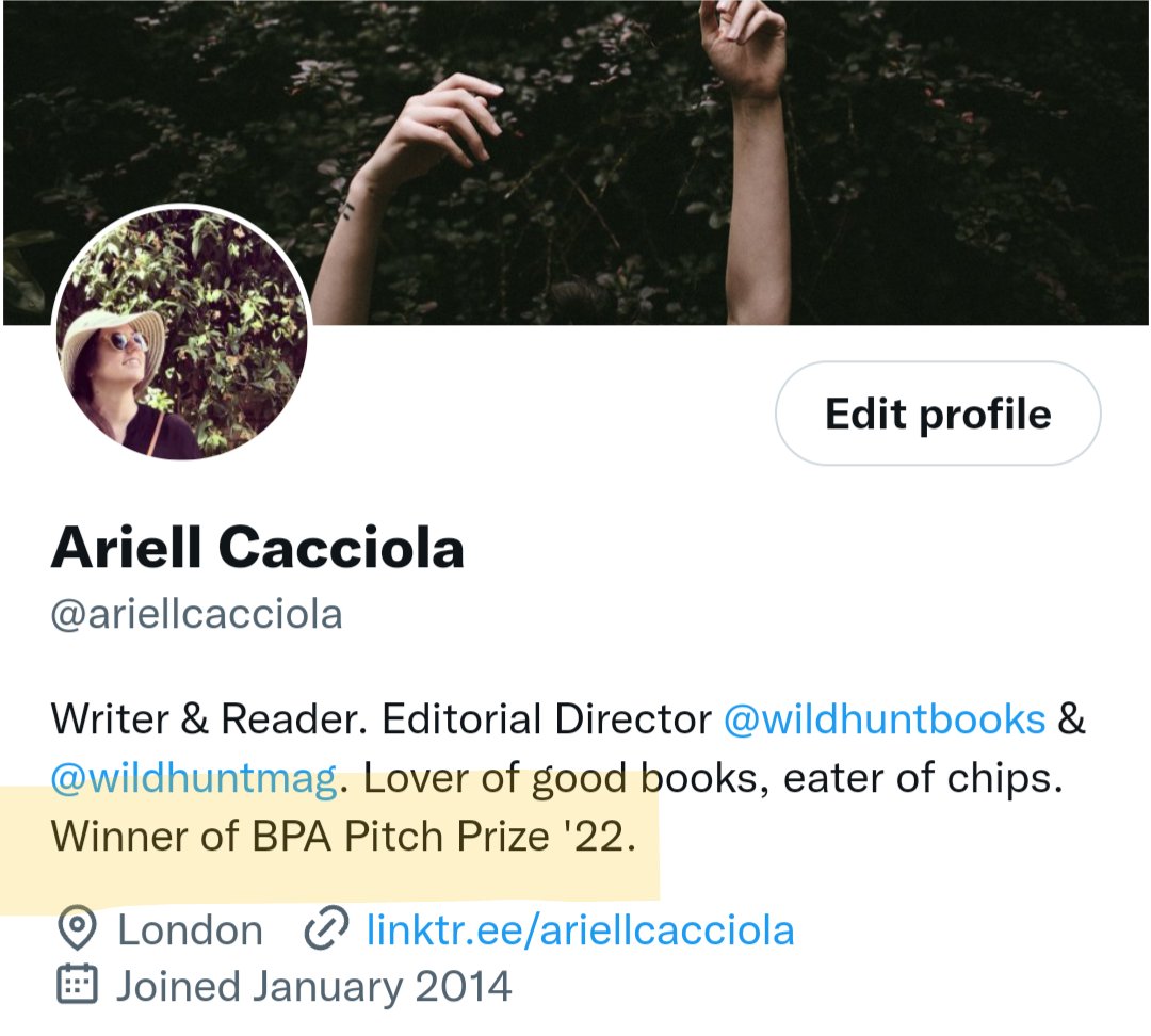 ariellcacciola's tweet photo. Finally get to update my profile with good news 🌟 https://t.co/heZzrVtaXR