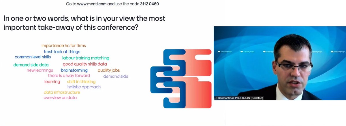 Cedefop's tweet image. 🔹🔸 Powering the European #digital transition – day 4️⃣

Cedefop&apos;s @K_Pouliakas summing up the main conclusions of the four-day conference and on how the #ESJS2 can be a valuable tool in the face of policy challenges relating to #skills matching and #digitalisation.
#ESJSurvey